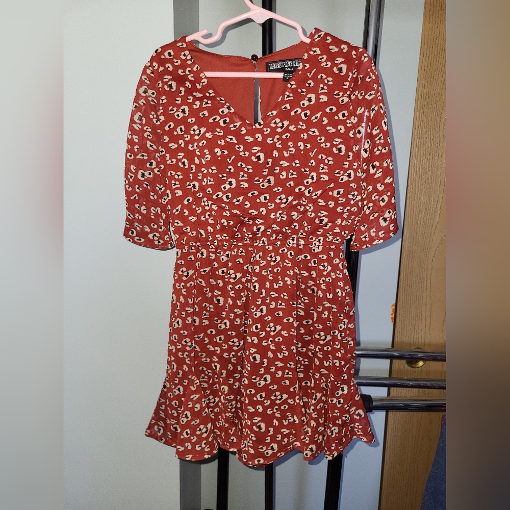 Girls floral romper